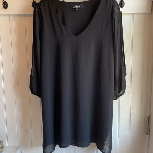 Lulu’s Shifting Dears Black Long Sleeve Dress 🖤 - Picture 3 of 7